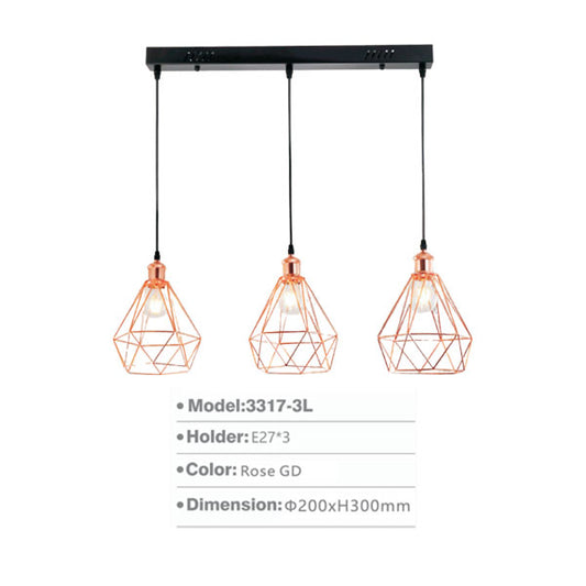 SL3317-3L | Pendant Light