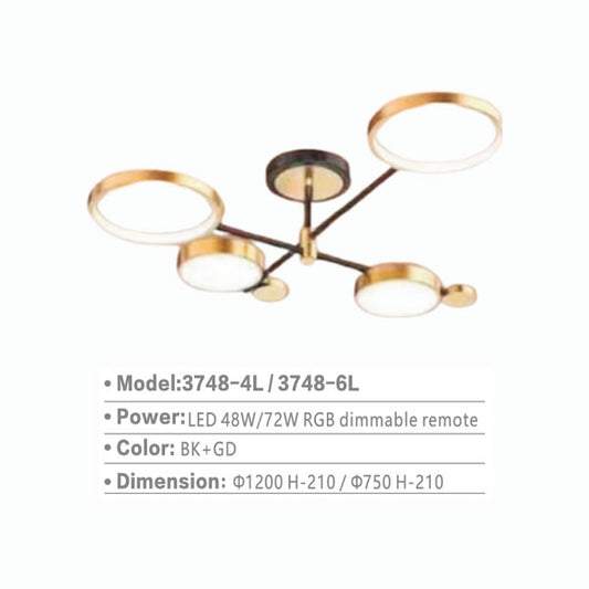 SL3748-4L | Pendant Light