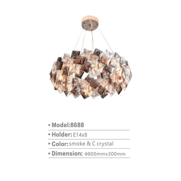 SL8688 | Pendant Light - Ø800x300mm