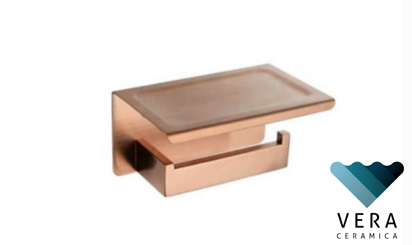 VVA.2005F-RG | Paper Towel Holder with Plate - ThatRenoStore
