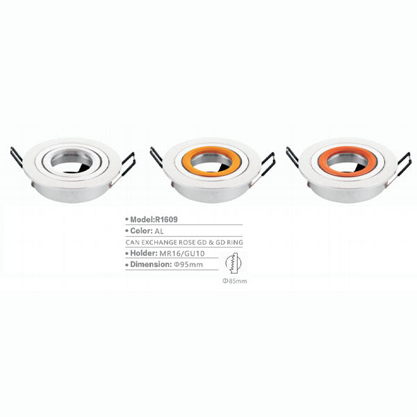 SLR1609 RD Gold Ring | Spot Down Light