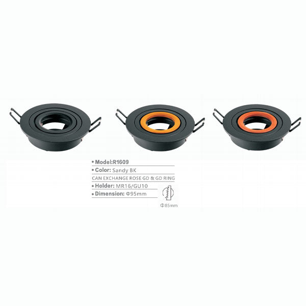 SLR1609 RD Gold Ring | Spot Down Light