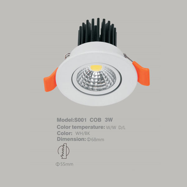 SLS001 | Spot Down Light - COB 3W