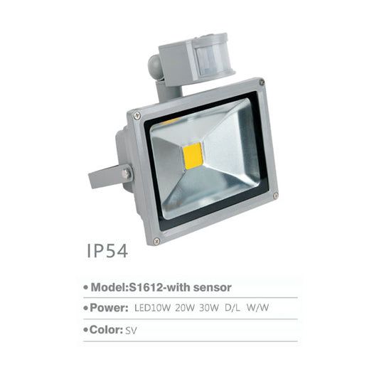 SLS1612 | Outdoor Lamp - 10W with sensor