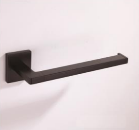 NNB-1205-BK | Hand Towel Holder - Matt Black