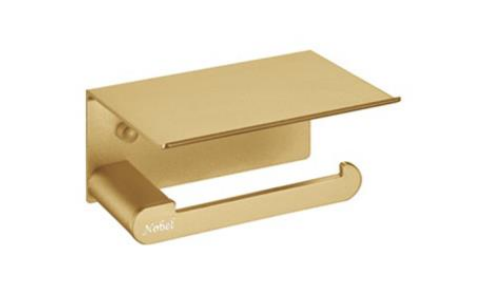 NNB-7307-GD | Paper Holder - Matt Gold