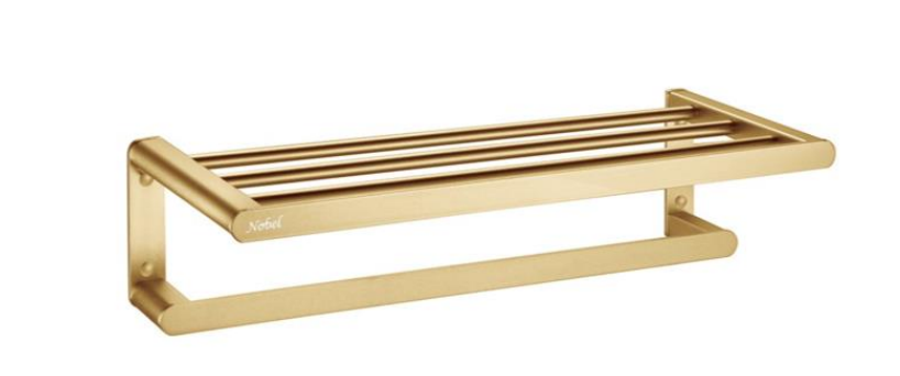 NNB-7310-GD | Towel Rack - Matt Gold