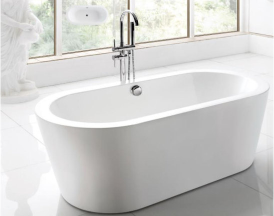 NNST-016-1500 | Free Standing Bathtub - White