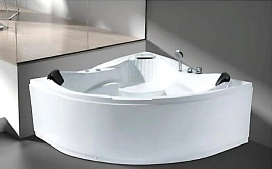 NNST-033-SPA-1300 | Corner Massage Bathtub - White