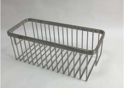 NFS-3005 GM-12" | Shampoo Basket - Gunmetal