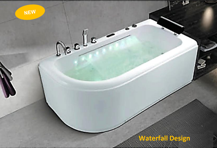 NNST-041-SPA-1600 | Massage Bathtub - White