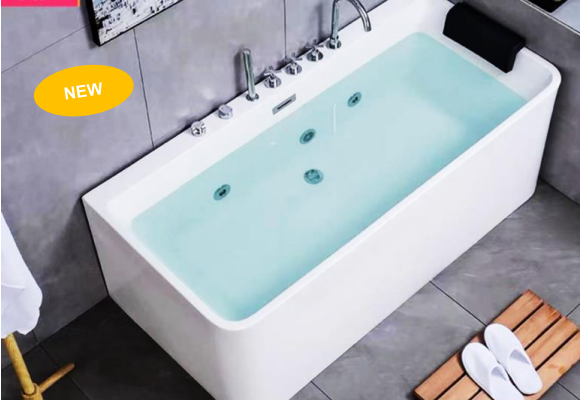 NNST-045-SPA-1350 | Massage Bathtub - White