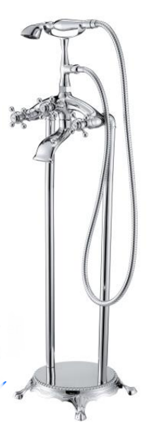 NS-816-CP | Floor Standing Faucet - Chrome Polish