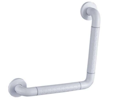 NHBL-900 | L-Grab Bar (90°) - White PVC