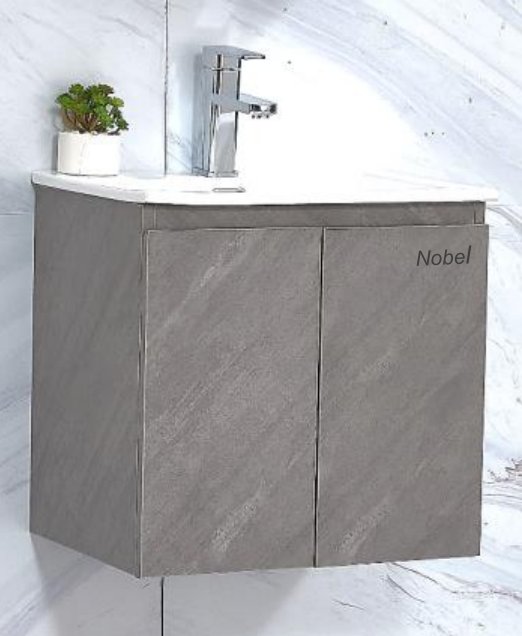 NCPA-502 (A) | Basin Cabinet - White Marble/Grey Marble/Dark Marble