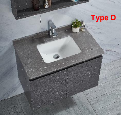 NCPA-822 (B/C/D) | Basin Cabinet - White Marble/Sand Beige Marble/Grey Marble/Dark Marble