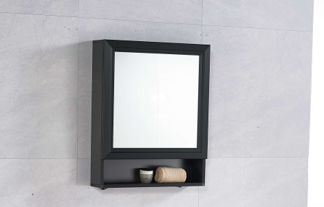 NMCB-3009 | Mirror Cabinet - Black