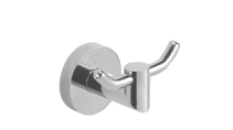 N61032-CP | Double Robe Hook - Chrome Polish