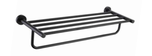 N63002-BK | Towel Rack - Matt Black