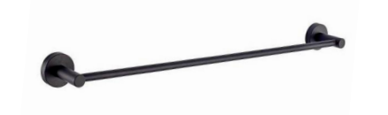 N63011-600-BK | Single Towel Bar - Matt Black