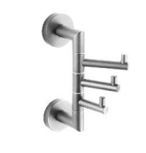 N65033-MT | 3 Swivel Hook - Matt