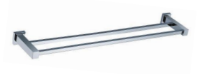 N85002-600 | Double Towel Bar - Chrome Polish