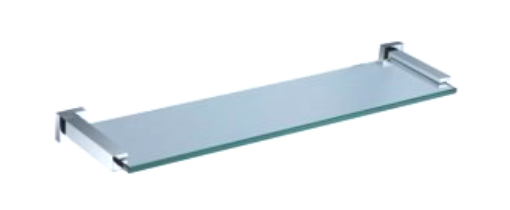 N85103 | Glass Shelf - Chrome Polish