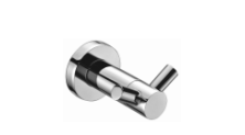 N90010 | Double Robe Hook - Chrome Polish