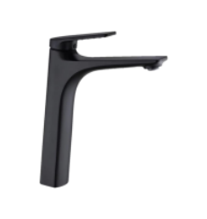 NN-9992T-BK | Tall Basin Mixer - Matt Black