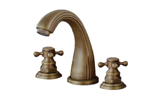 NWN-934 | 3 Hole Basin Mixer - Antique Bronze