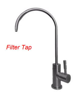 NN-6335-FT (Matt) | Filter Tap - Stainless Steel Matt