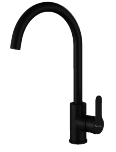 NVS-5618U-BK | Sink Mixer (Hot/Cold) - Matt Black