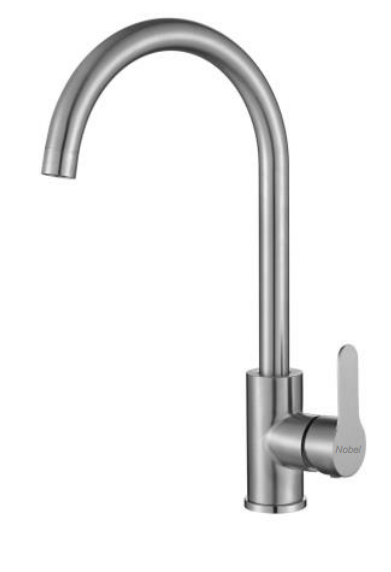 NVS-5618U-SS | Sink Mixer (Hot/Cold) - Stainless Steel Matt