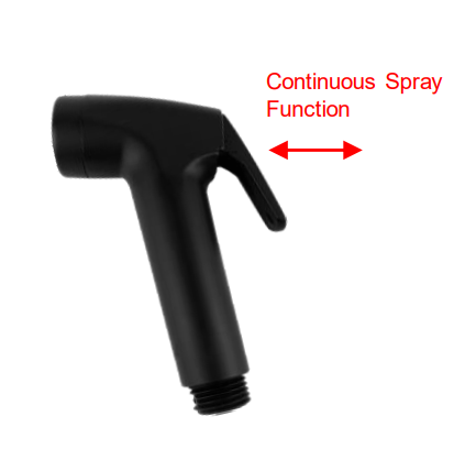 NBS-22-BBK | Bidet Sprayer - Matt Black