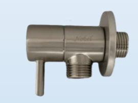 NBS-807-SS Matt | Angle Valve - Stainless Steel Matt