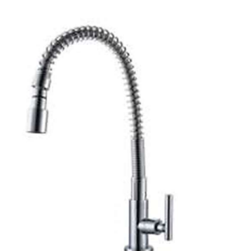 NN-2312 | Kitchen Sink Tap - Spring - Chrome Polish