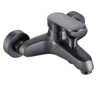 NN-2883-GM | Bath-Shower Mixer - Gunmetal