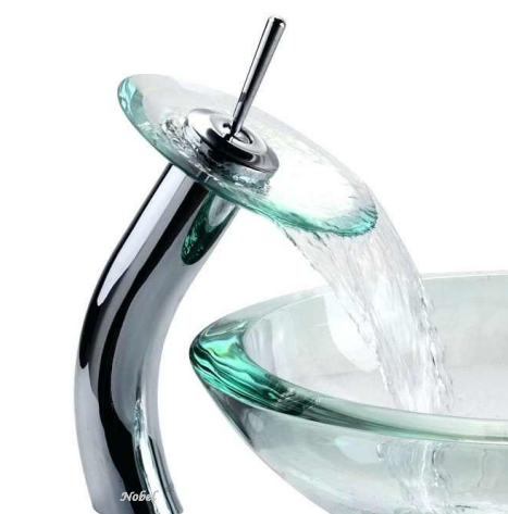 NN-668 | Tall Basin Mixer - Chrome Polish