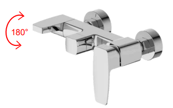 NN-9900-CP | Bath-Shower Mixer - Chrome Polish