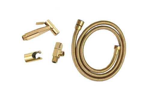 VVA.2012J-MG | Bidet Spray Set (Valve, Hose, Spray Gun, Holder)