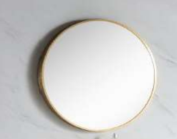 GK-ALUM GOLD 700 | GOLD FRAME MIRROR