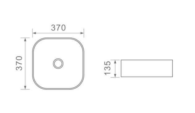 D1001135 | Counter Top Basin