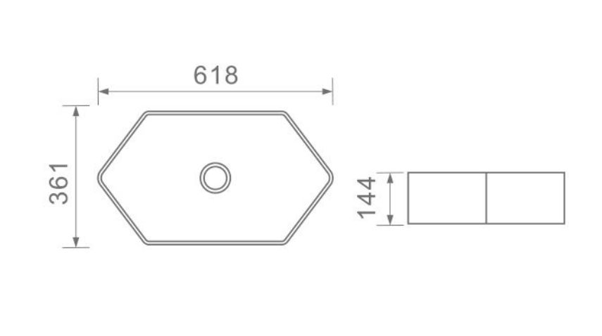 D1001140 | Counter Top Basin