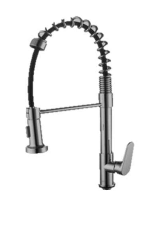 GLP 5915 SS | Kitchen Sink Tap - Stainless Steel Matt