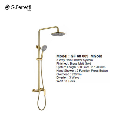 GGF 68009 MGOLD | 68 MATT GOLD SERIES
