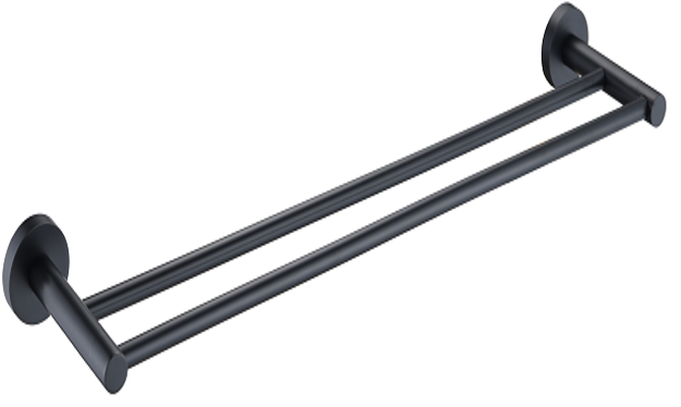 VA.2009J-GM | Double Towel Bar - Gunmetal | VERA | ThatRenoStore