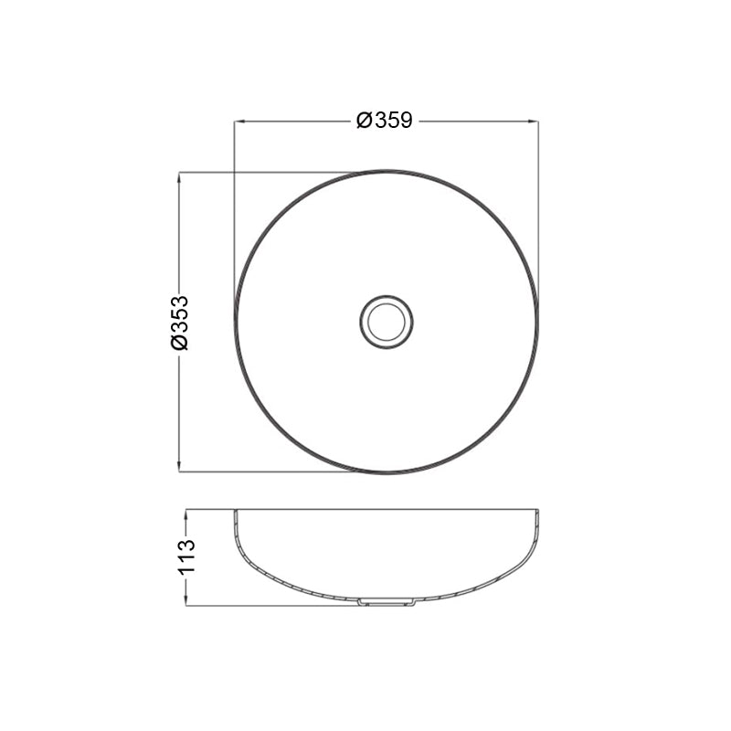ATWBTD35SW | SUS 304 Stainless Steel Basin - ThatRenoStore