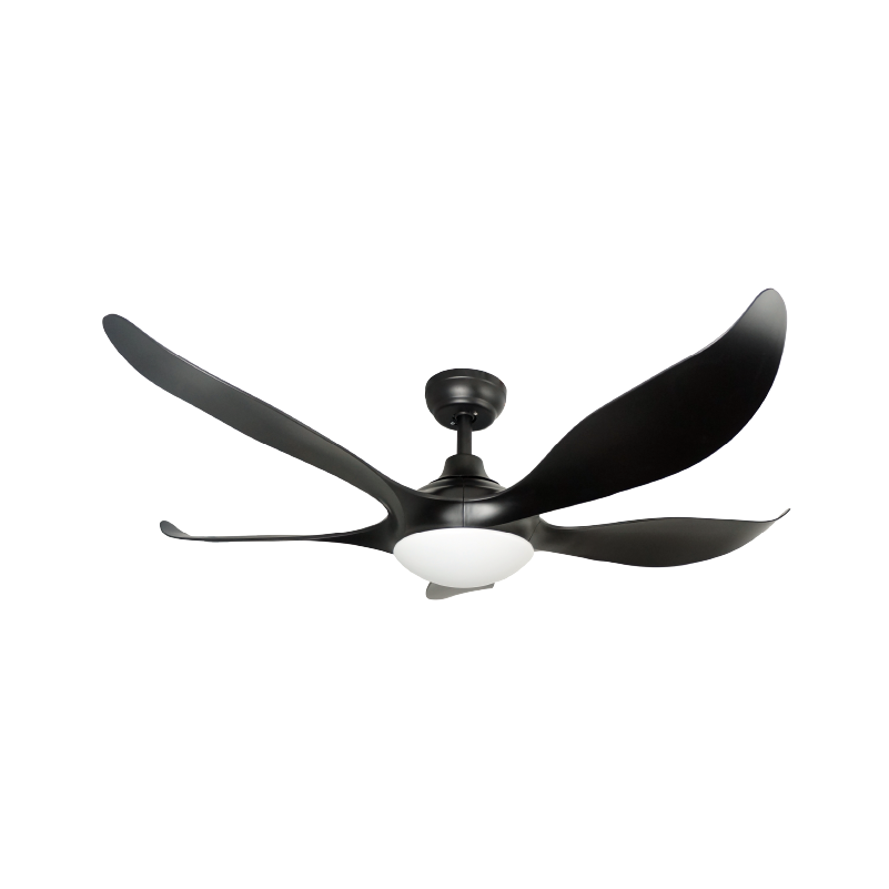 Mistral Typhoon 52 Ceiling Fan, black - ThatRenoStore