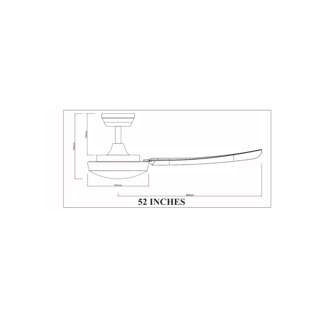 VESTA Ceiling Fan, view 5 - ThatRenoStore