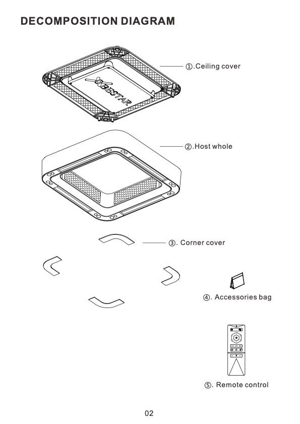 NOVEL Ceiling-Mount Air Purifier, view 4 - ThatRenoStore